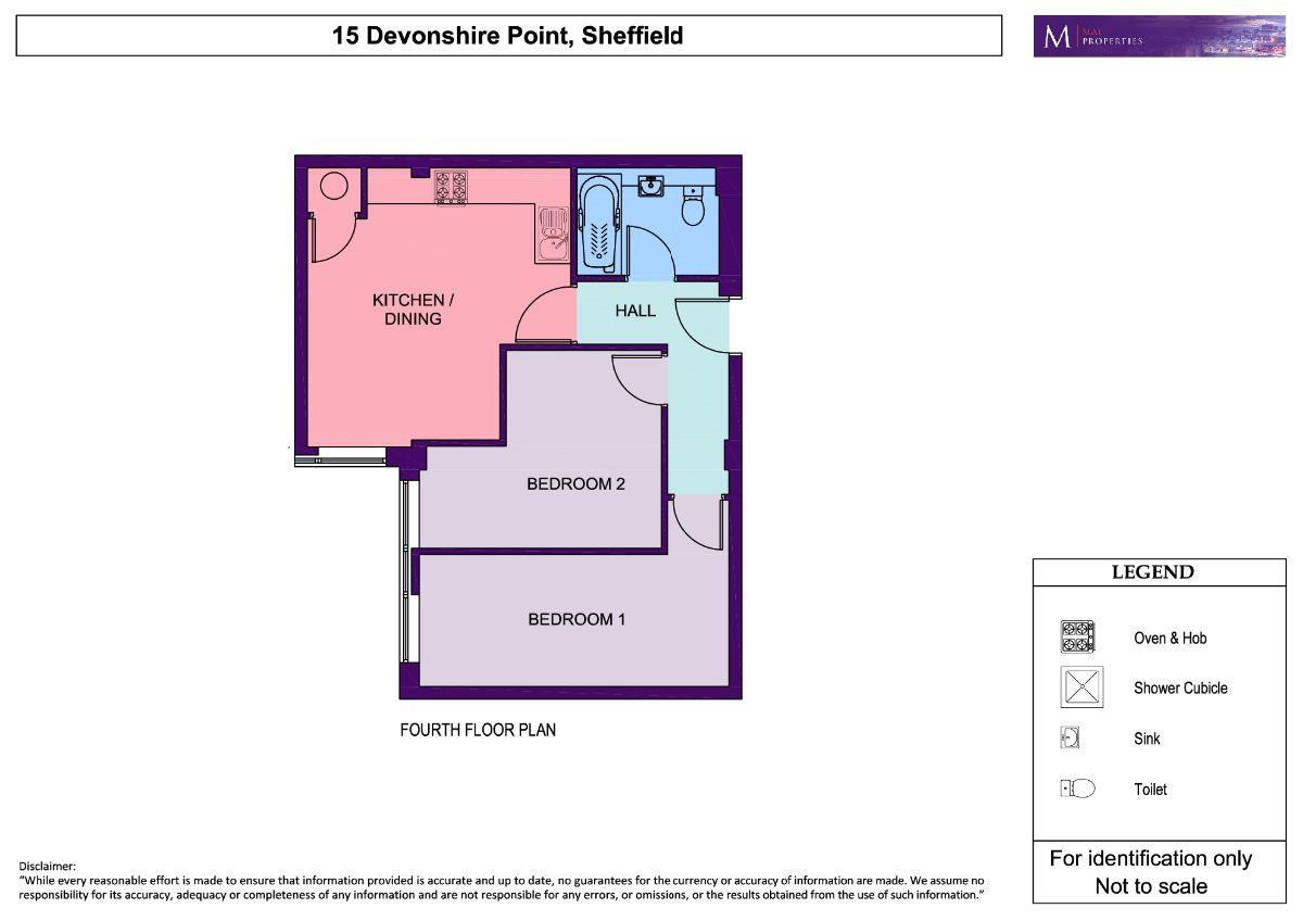 Apt 15 Devonshire Point, Sheffield floorplan