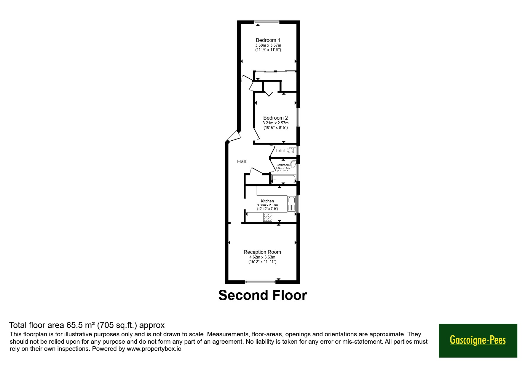 5 Invicta Court,, Moor Lane, Surrey floorplan