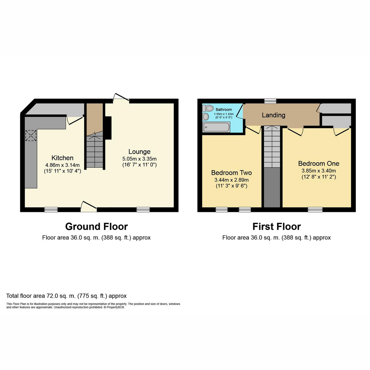 58, Fairsted, Basildon floorplan