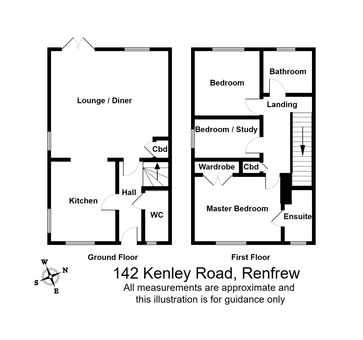 3 Bedrooms Terraced house for sale in Kenley Road, Braehead, Renfrew PA4