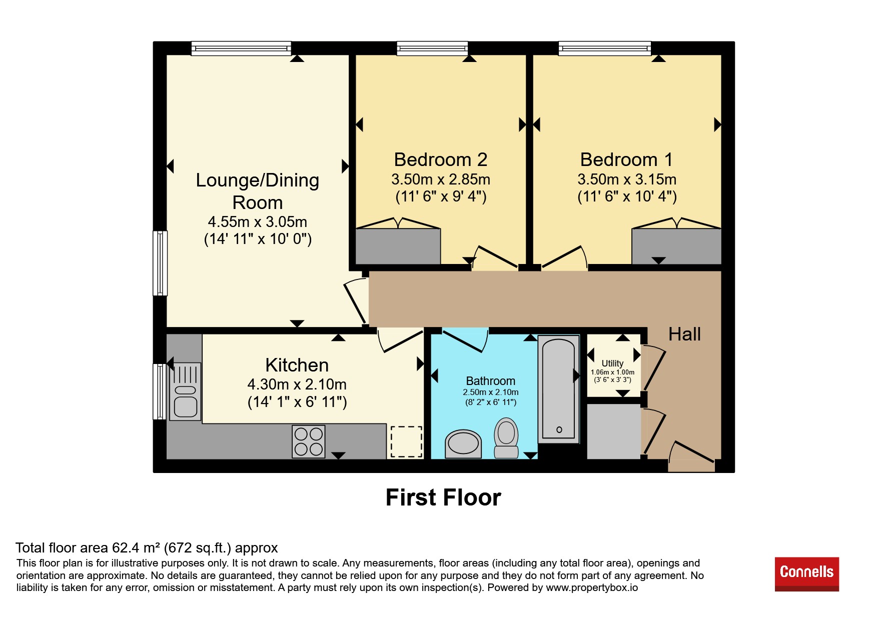 55, Blunden Drive, SLOUGH floorplan