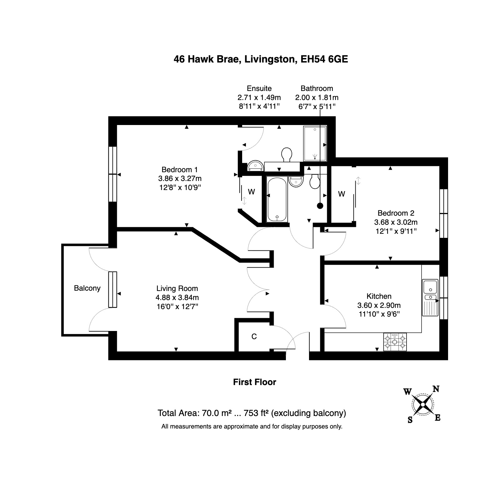 Hawk Brae, West Lothian, Scotland floorplan