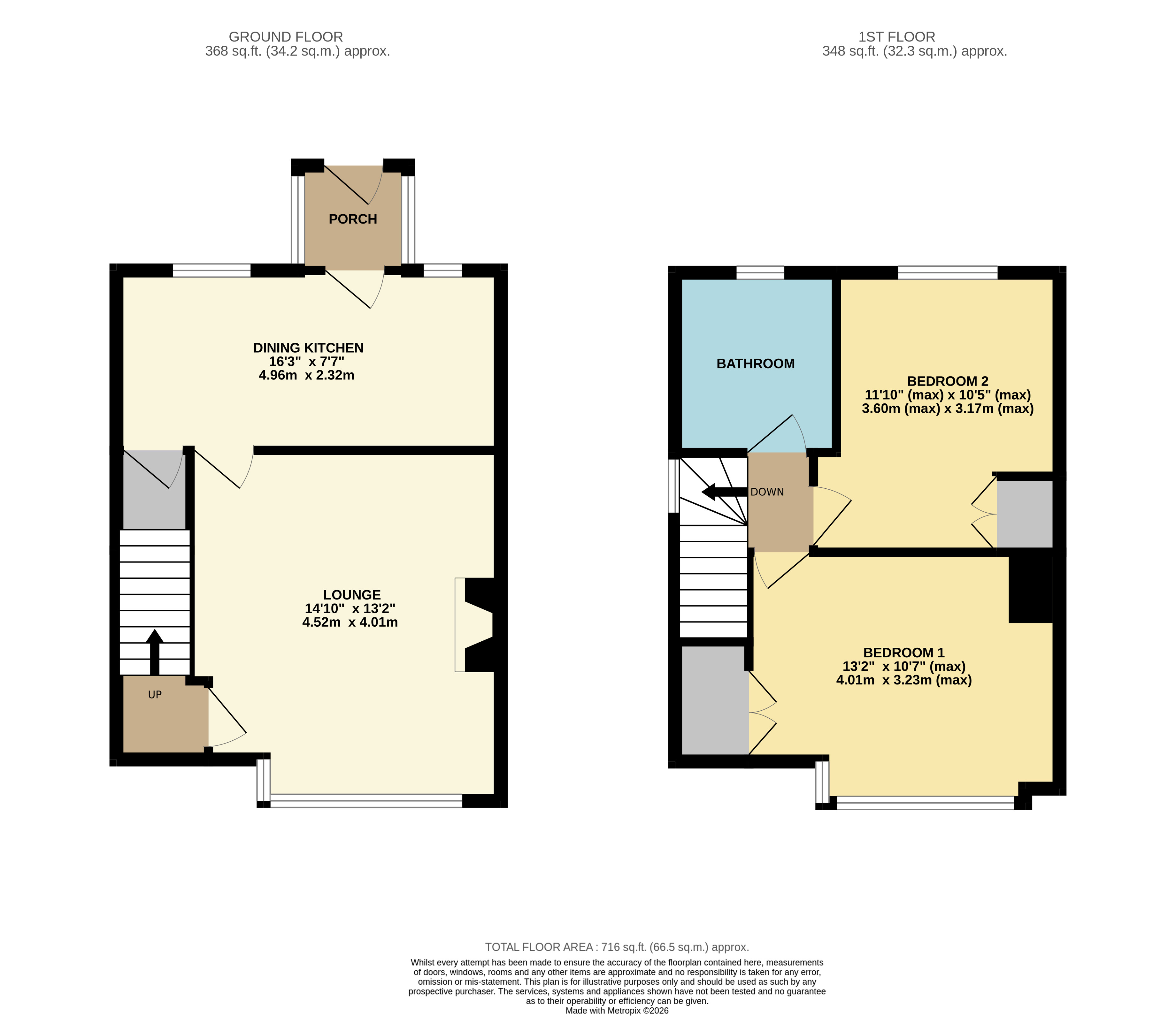 24, Whitelands, Rawdon floorplan