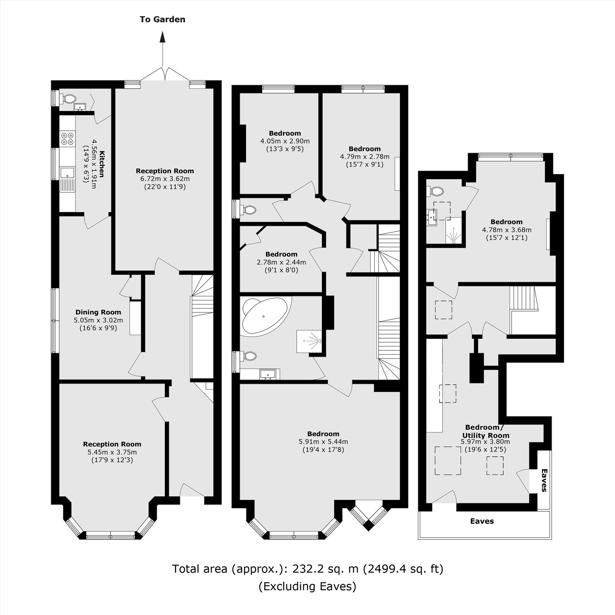 17, Western Gardens, London floorplan