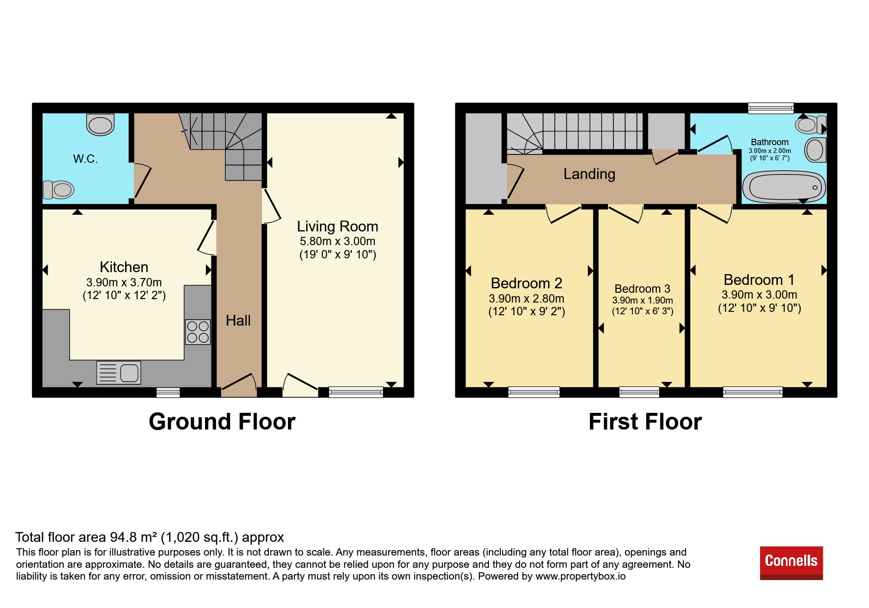 7, Catherine Court, HEREFORD floorplan