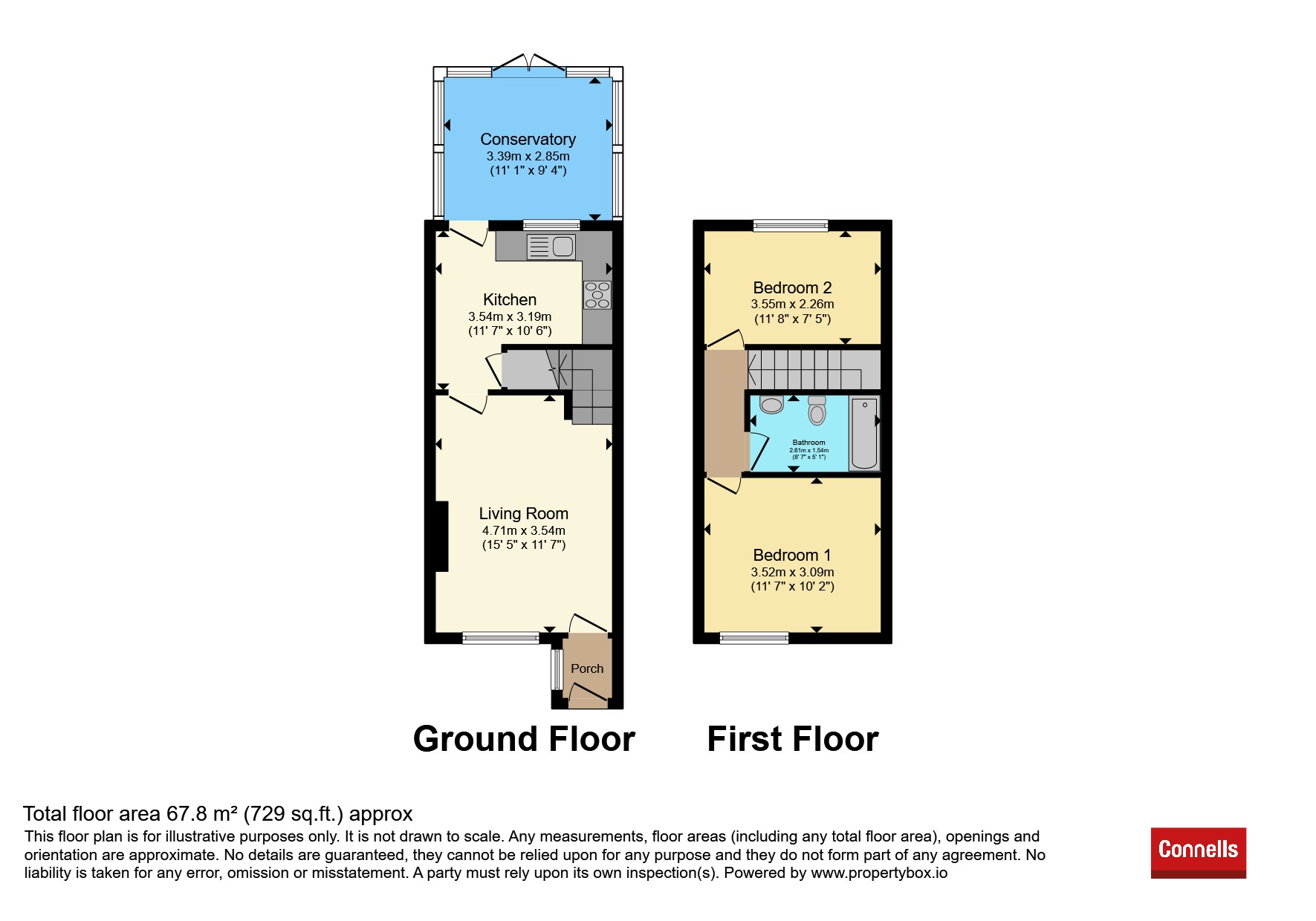 85, Homeleaze Road, Bristol floorplan
