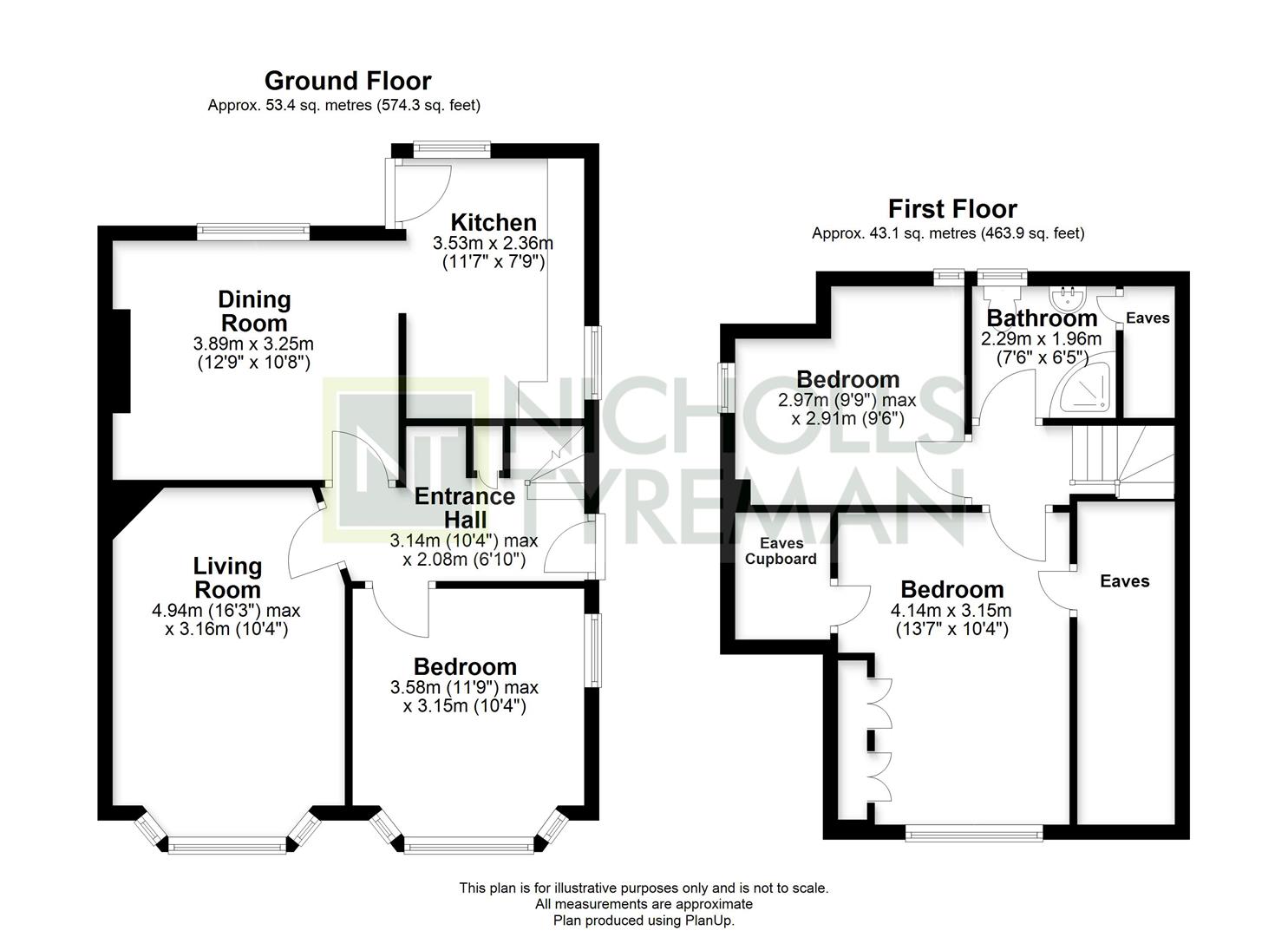 58, Wedderburn Road, Harrogate floorplan