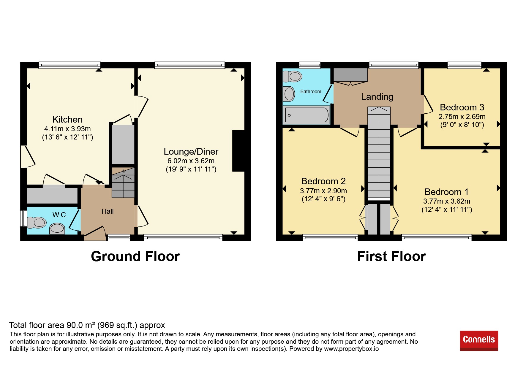 8, Powell Close, Cambridge floorplan