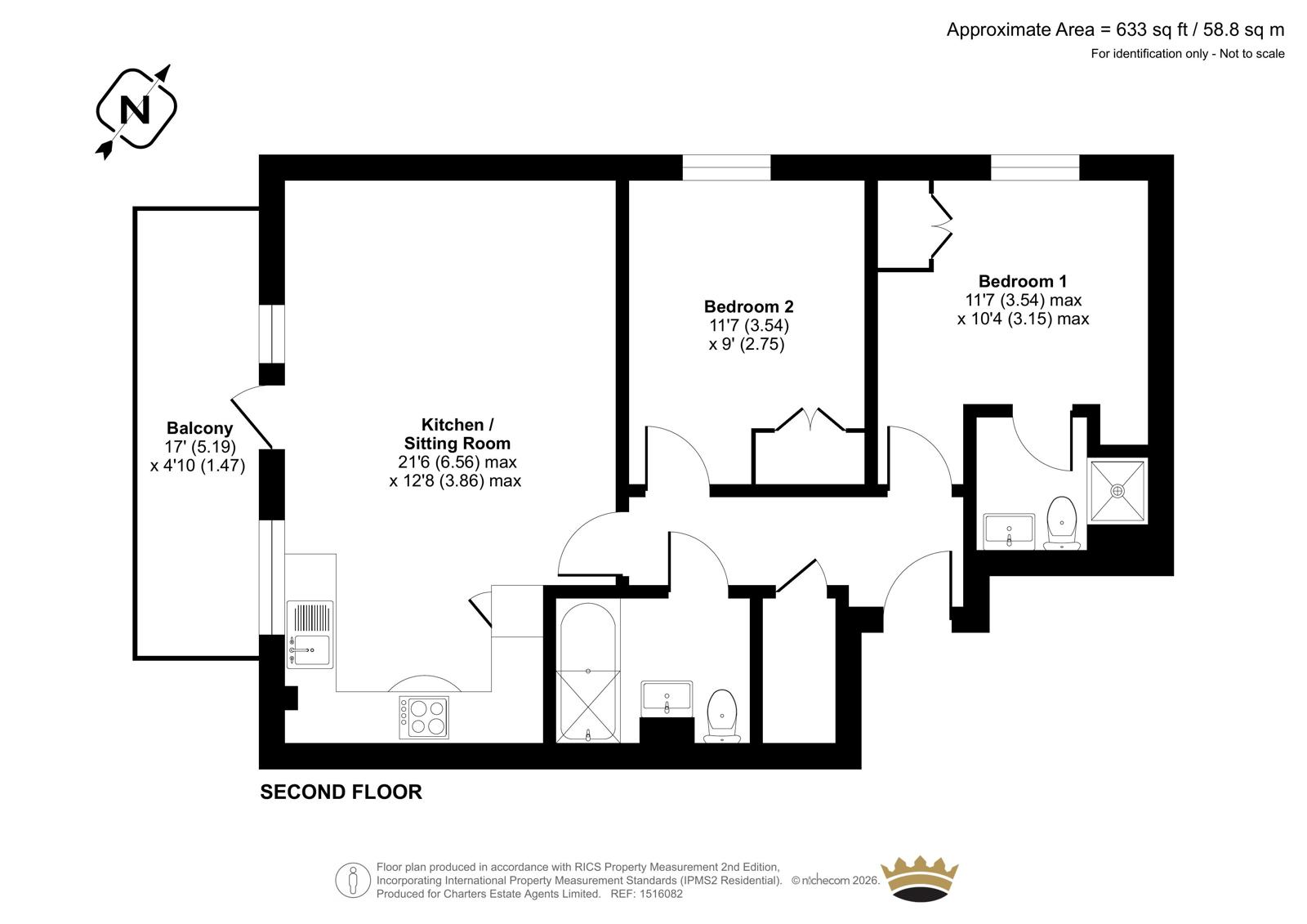 14, Moore Close, Southampton floorplan
