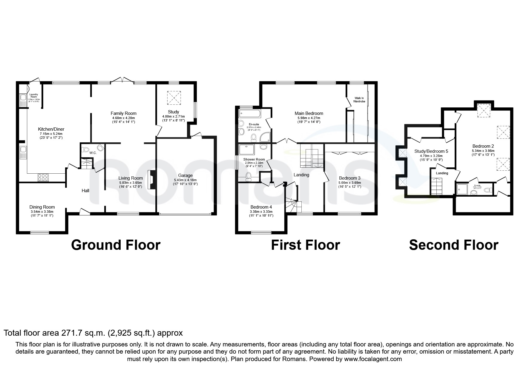 7, South Park Crescent, Gerrards Cross floorplan