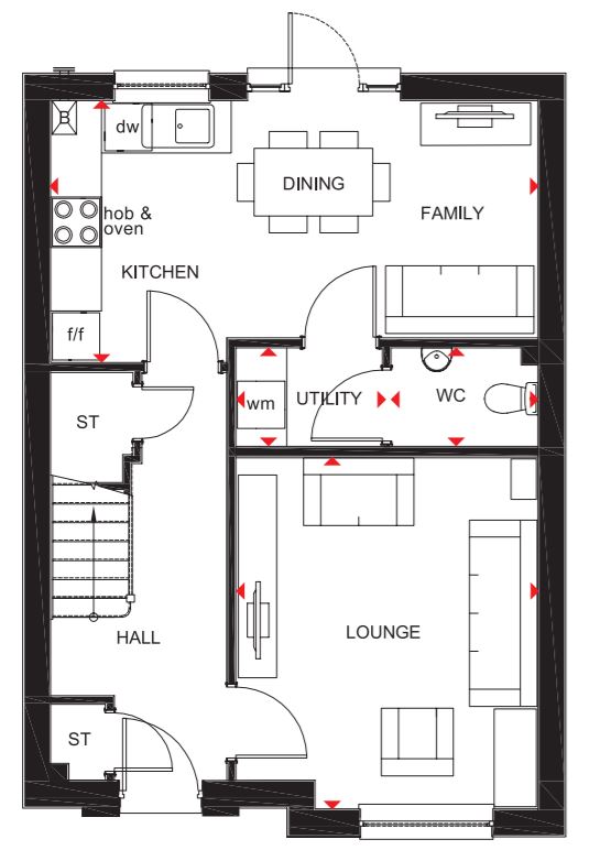 H8570132, Auchinleck Road, Robroyston, Glasgow floorplan