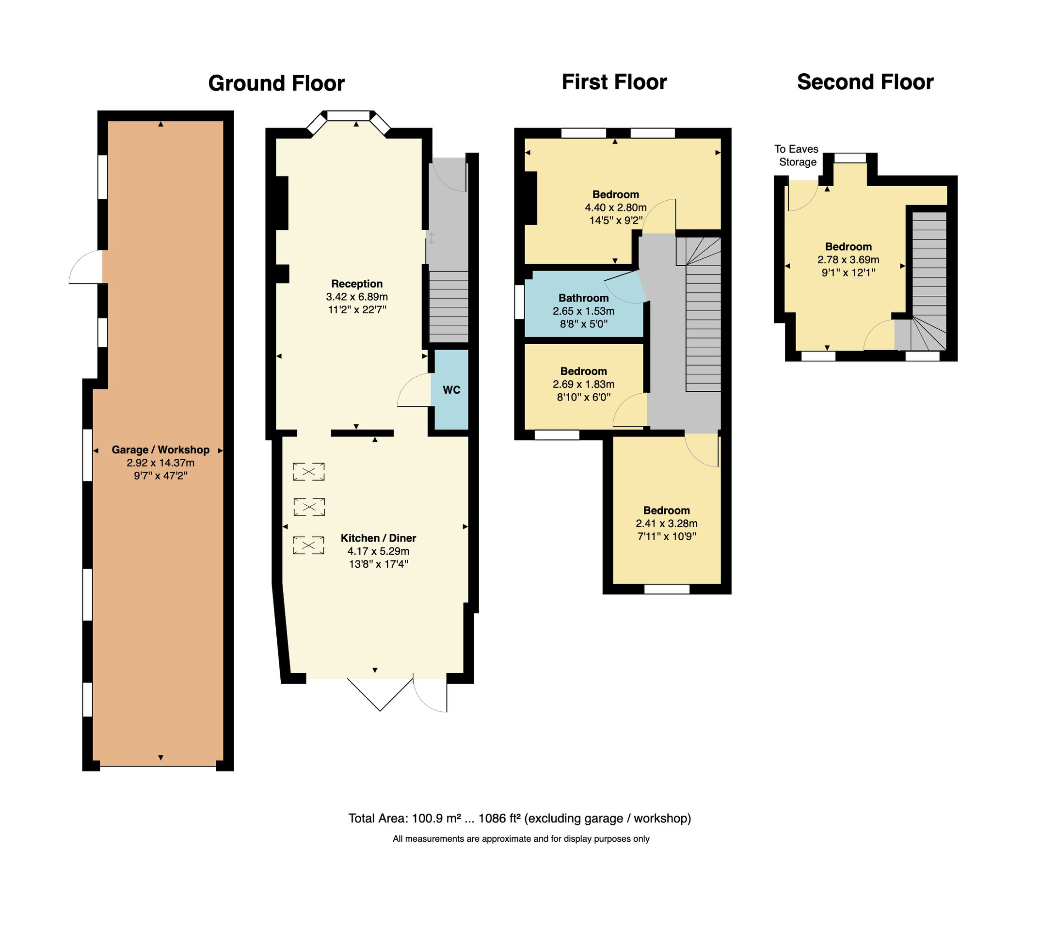 Island Wall, Whitstable floorplan