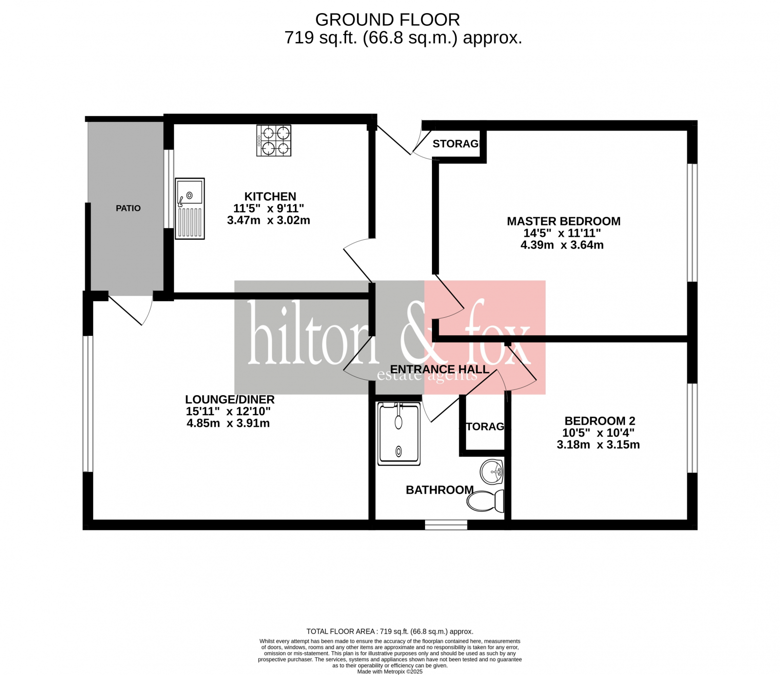 135 Bessborough Road, Harrow floorplan