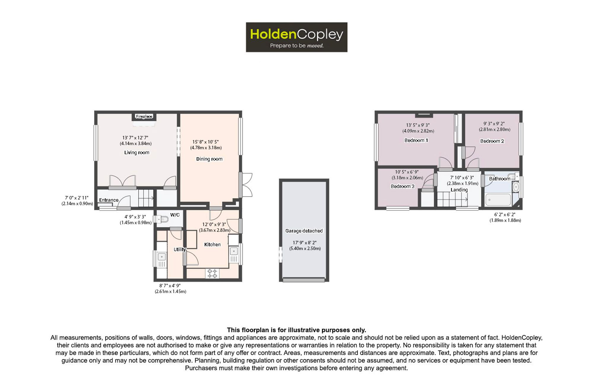 73 Ramsey Drive, Nottingham floorplan