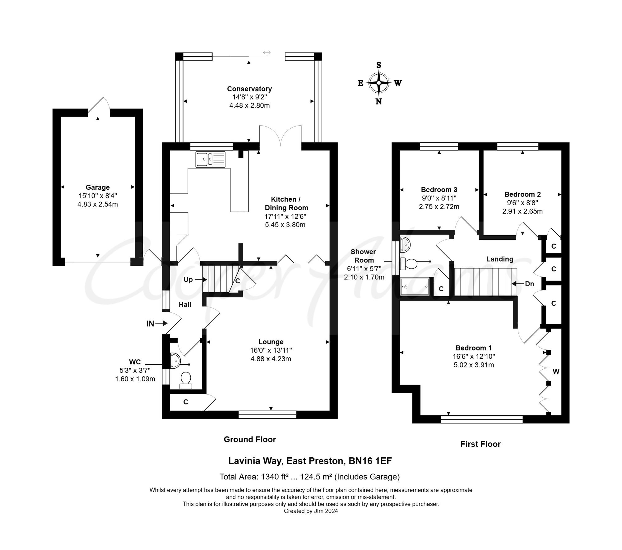 23 Lavinia Way, Littlehampton floorplan