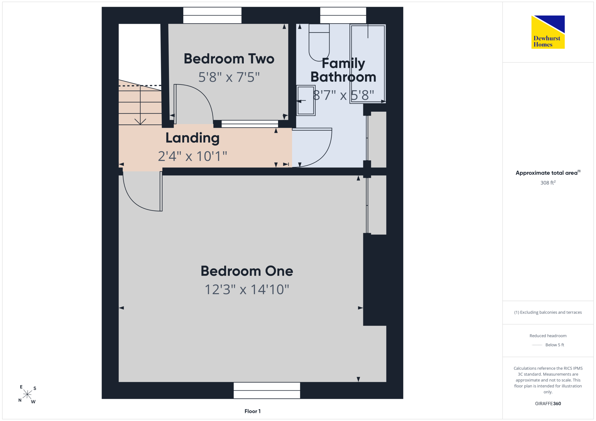 112, Mersey Street, Longridge floorplan
