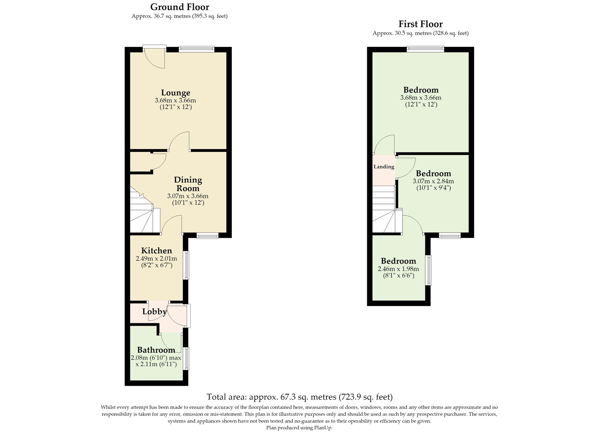 207 Church Road, Lowestoft floorplan