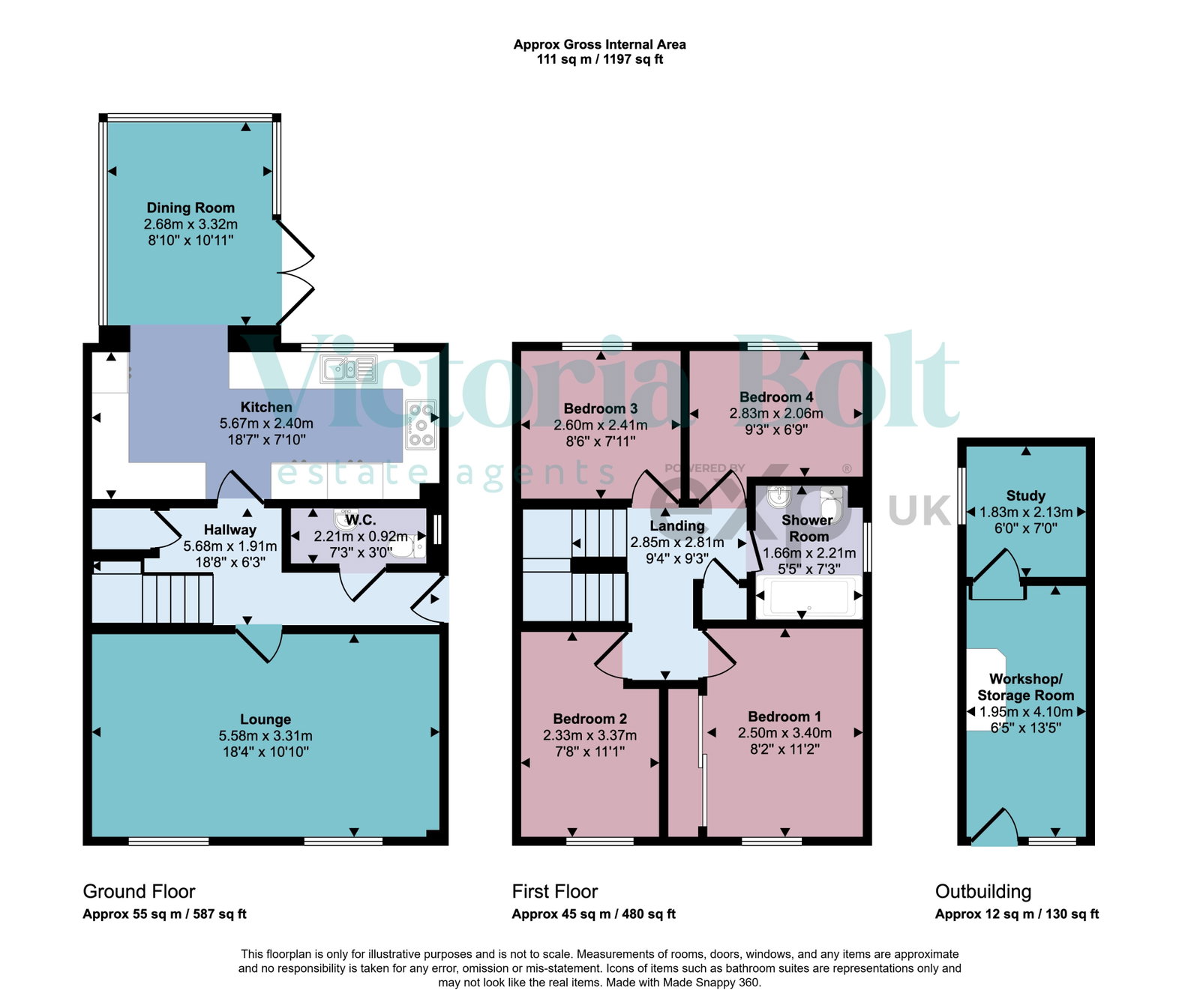 25, High Acre Drive, Ivybridge floorplan