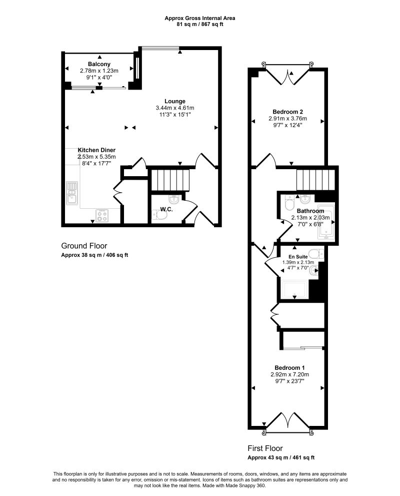 393, Rotherhithe New Road, London floorplan