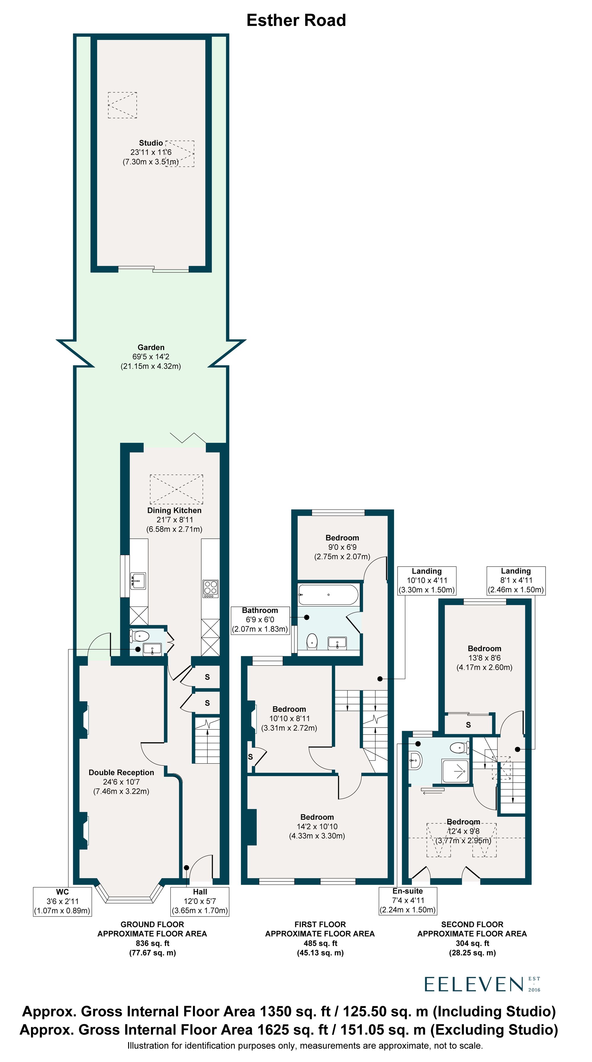 15 Esther Road, London floorplan