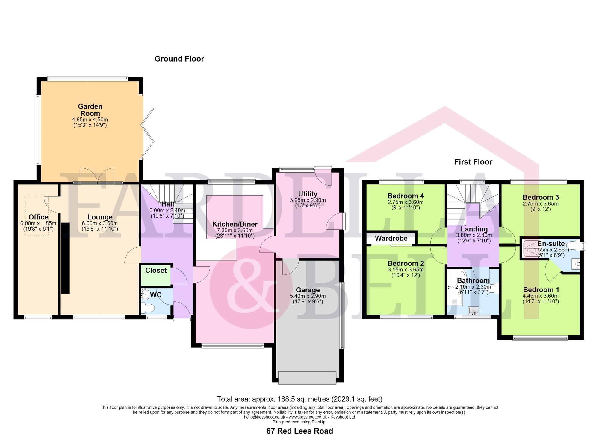 67 Red Lees Road, Burnley floorplan