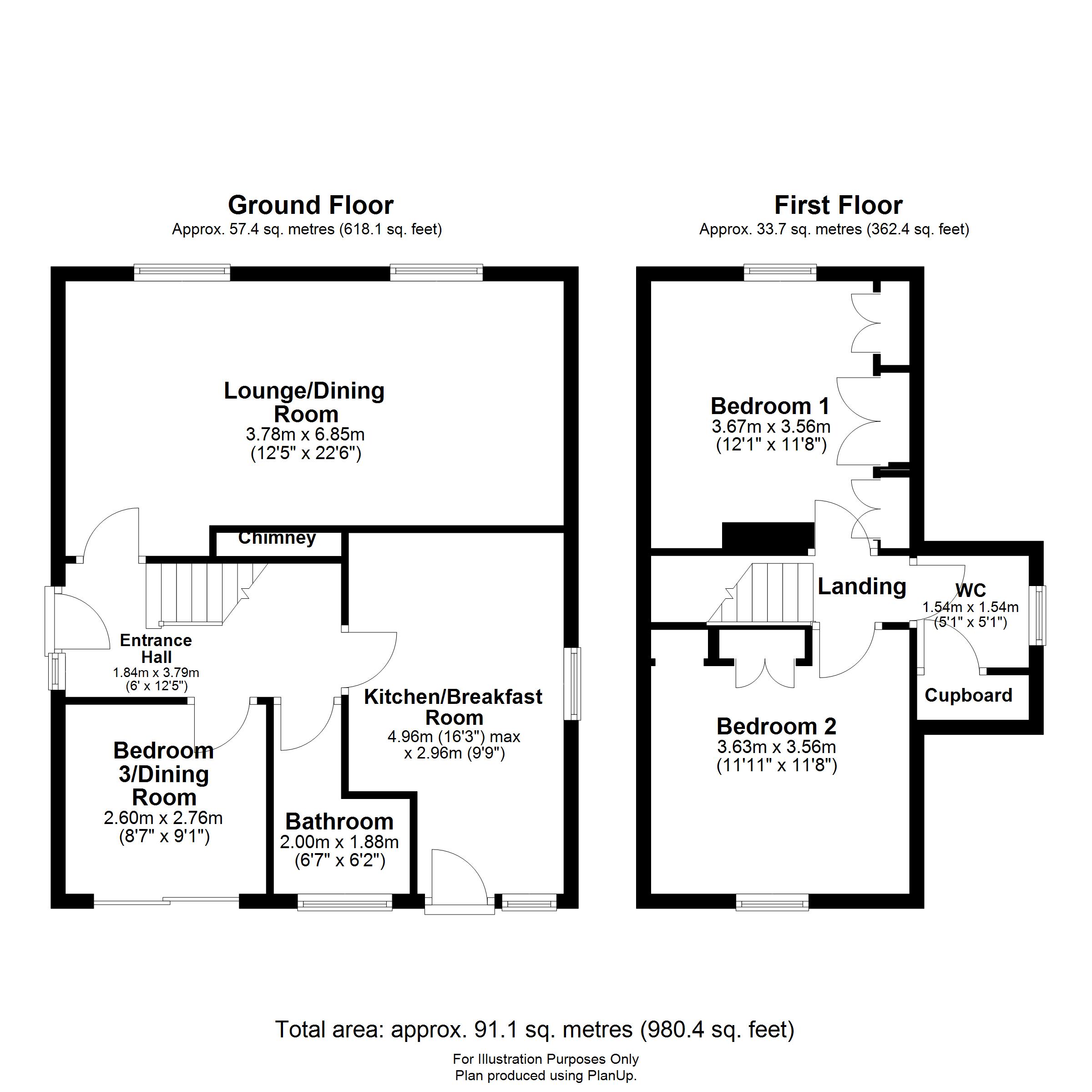3, Honing Drive, Southwell floorplan