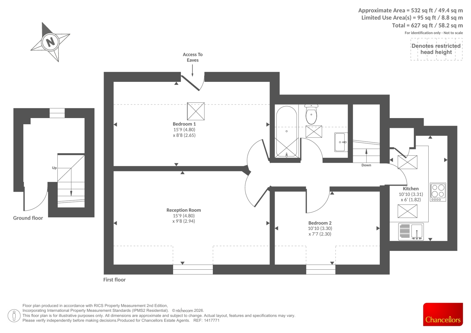 140b, Send Road, Woking floorplan