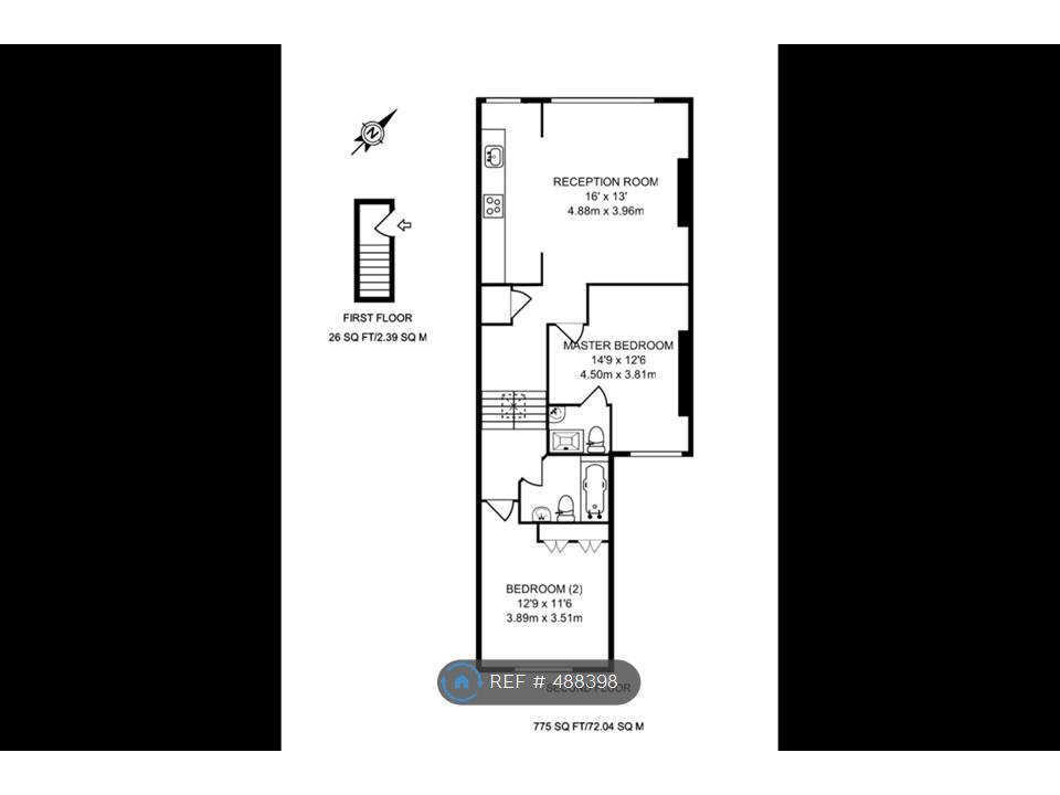 2 Bedrooms Flat to rent in Elgin Avenue, London W9