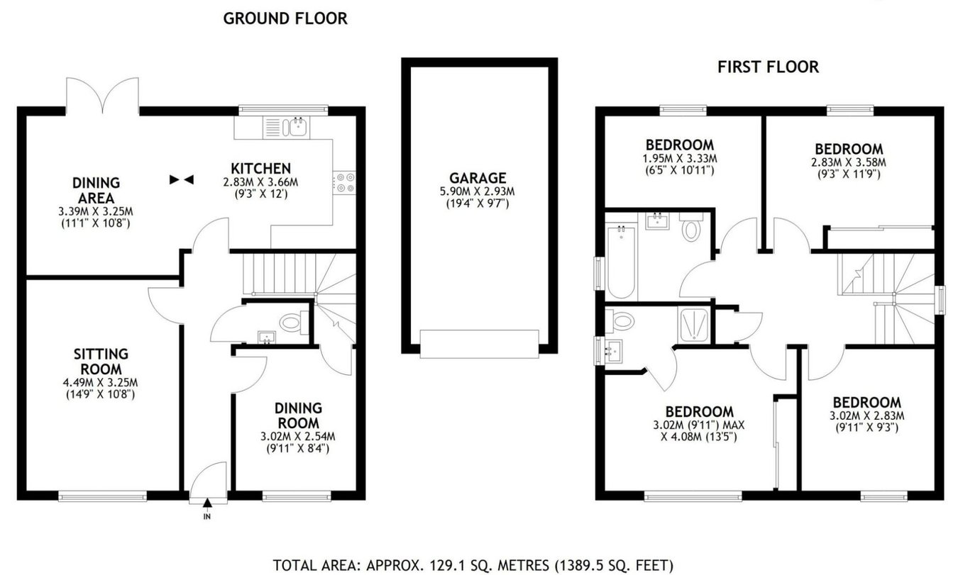 34, Stalls Road, Andover floorplan