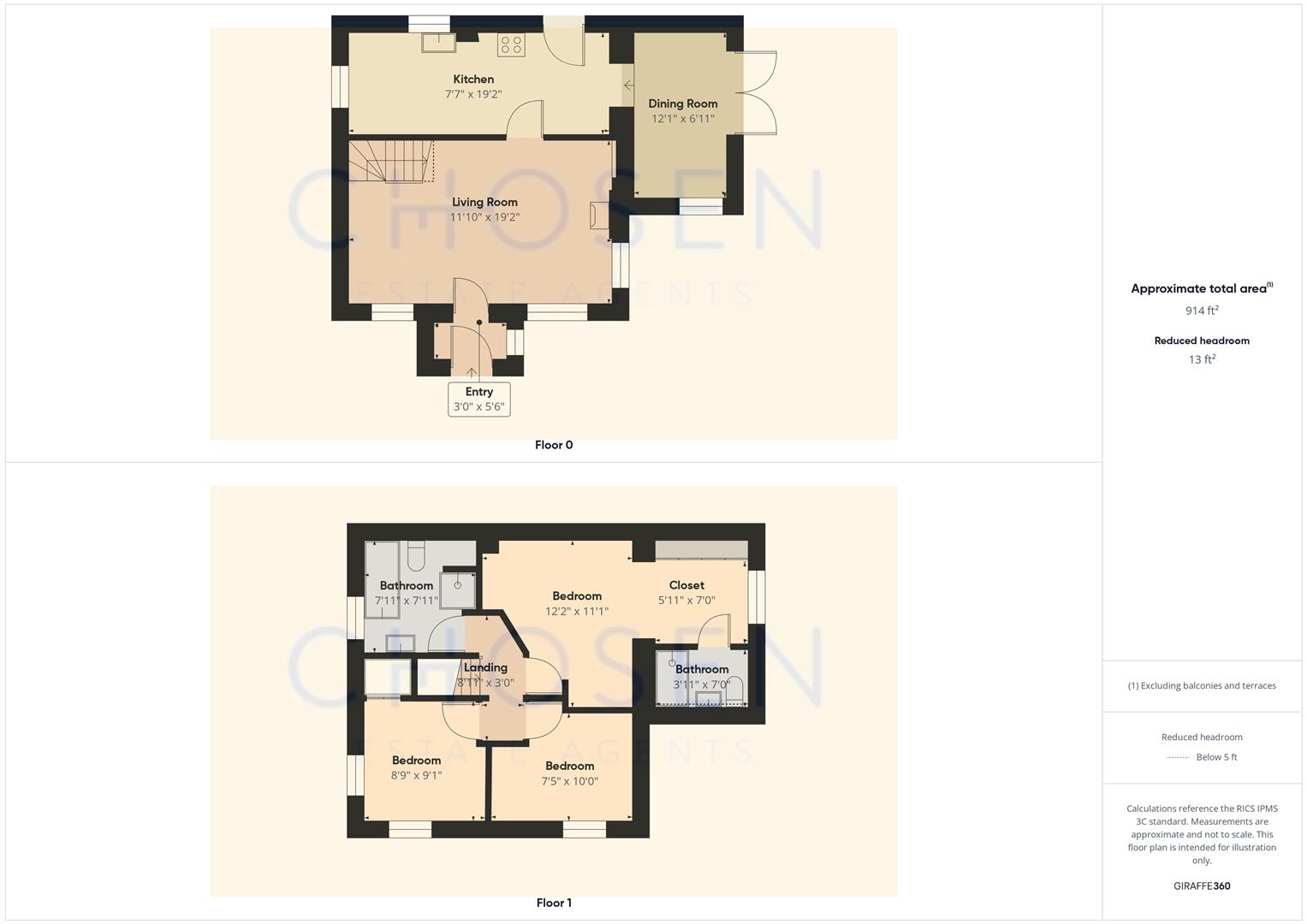 May Tree Cottage, The Green, Gloucester floorplan