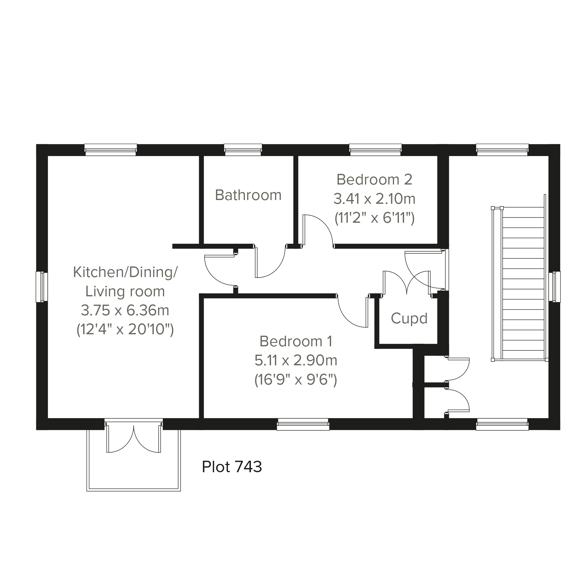 743, Liberator Lane, Grove, Wantage floorplan