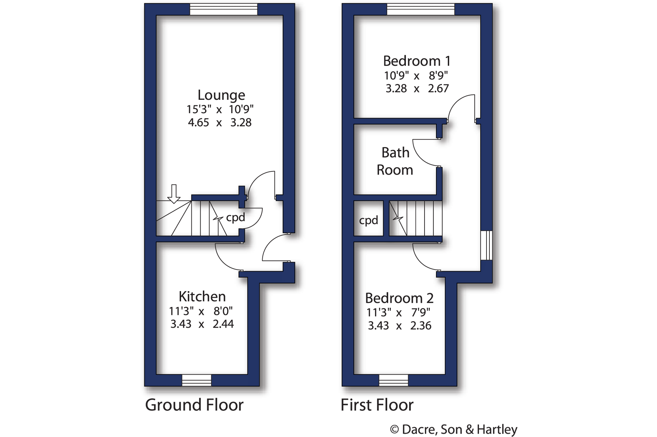90, Gloucester Road, West Yorkshire floorplan