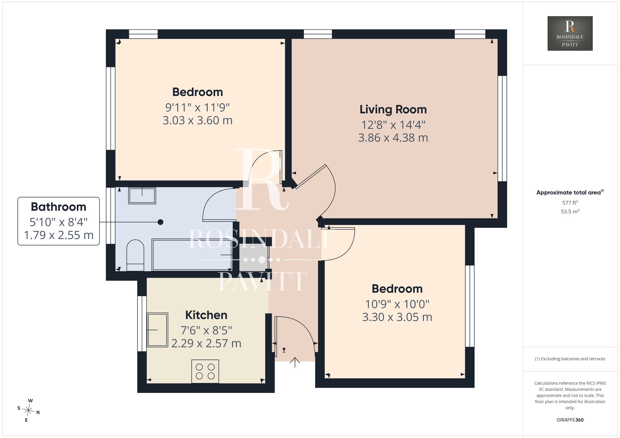Flat 15, Melrose Tudor Plough Lane, Wallington floorplan