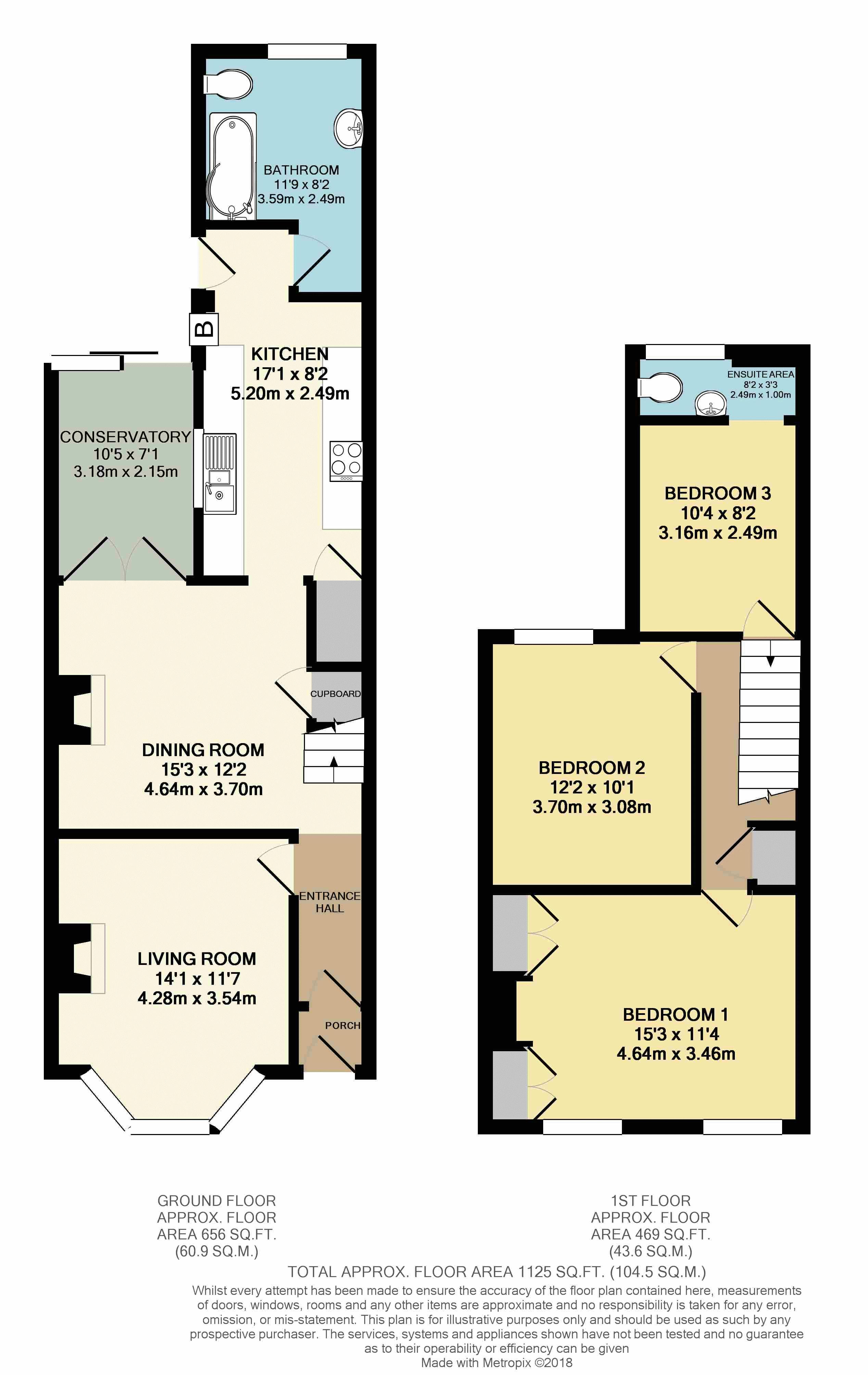 3 Bedrooms Terraced house for sale in Greenway Avenue, Taunton TA2