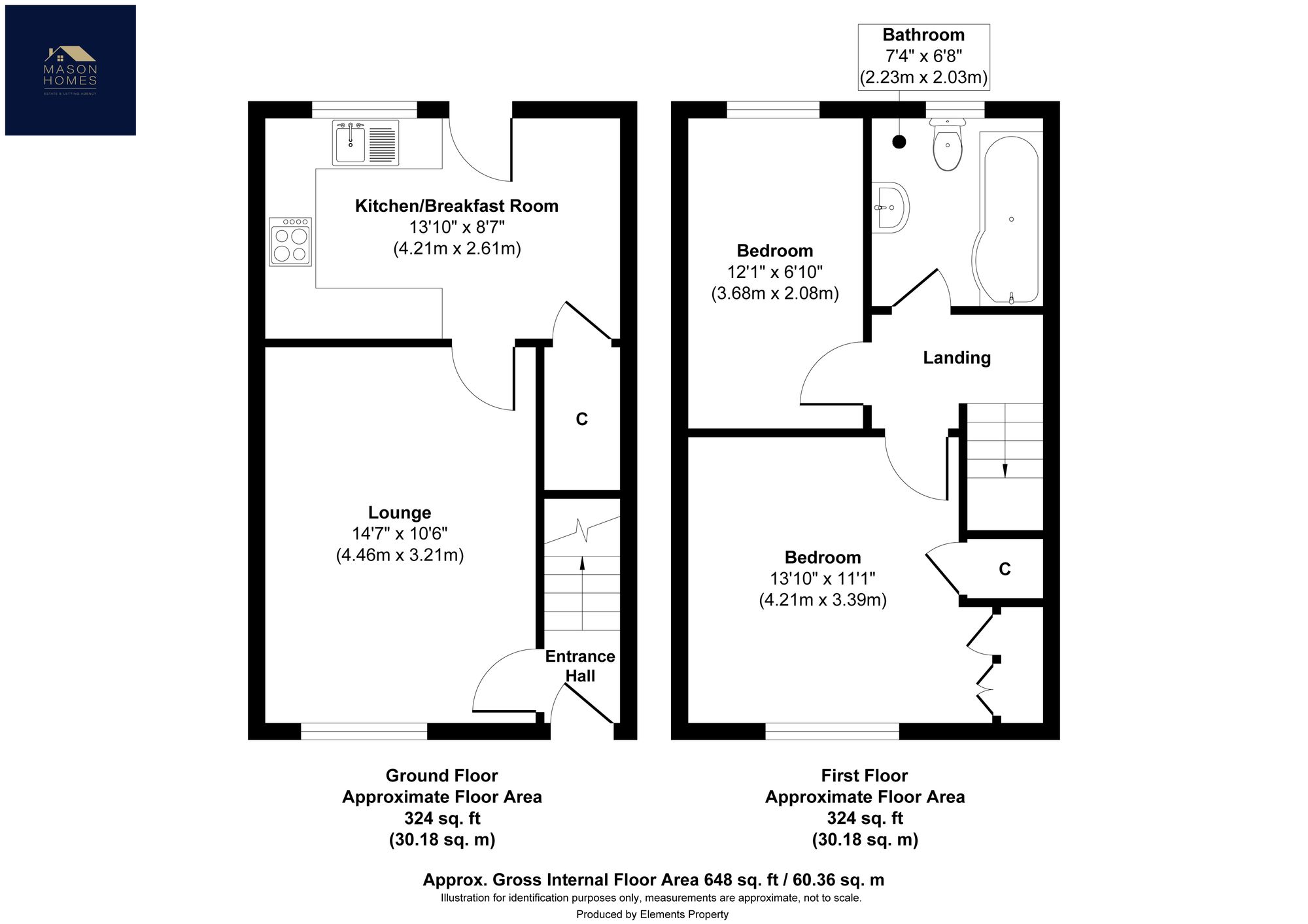 2 Union Place, Falkirk floorplan