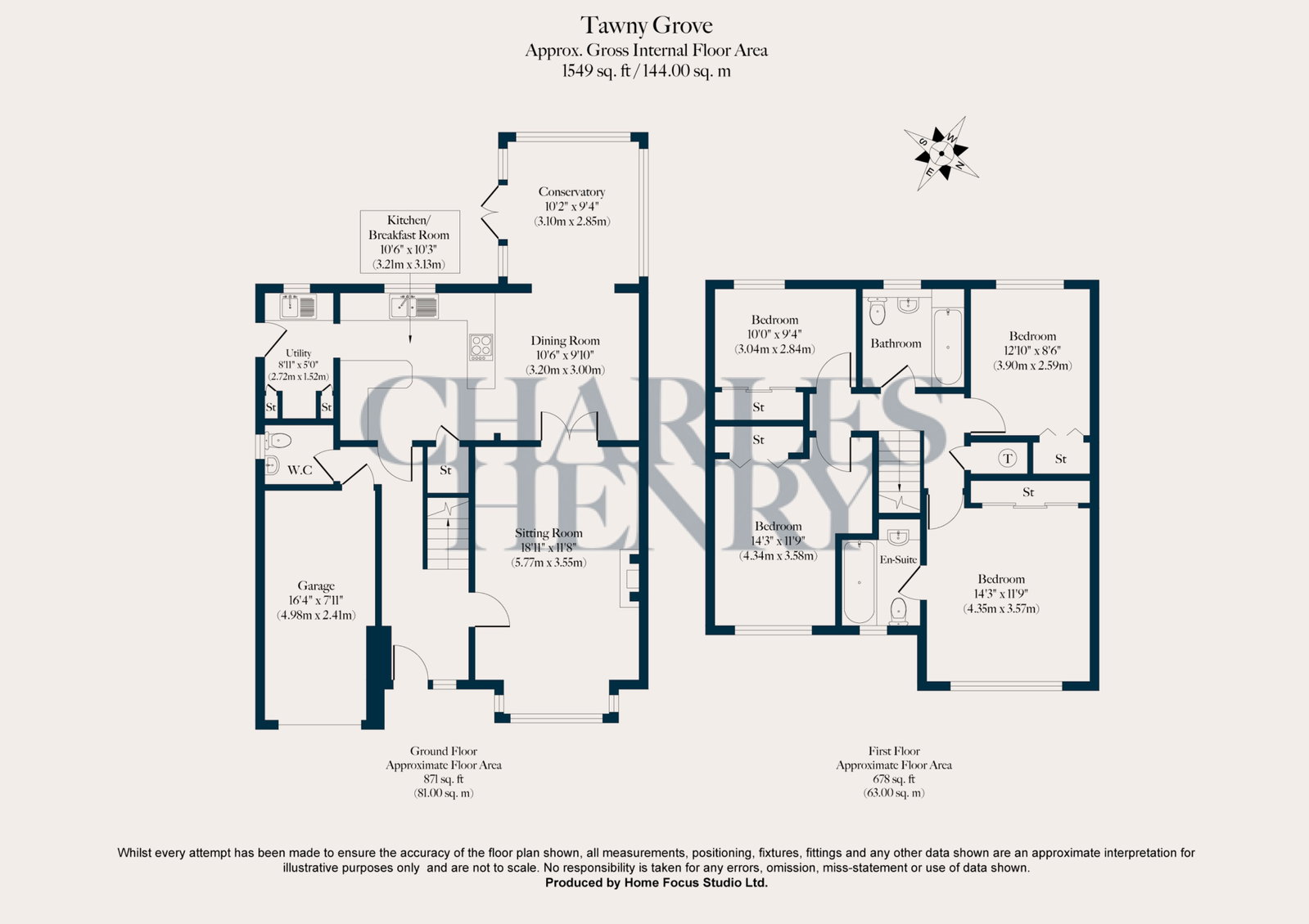23, Tawny Grove, Alton floorplan