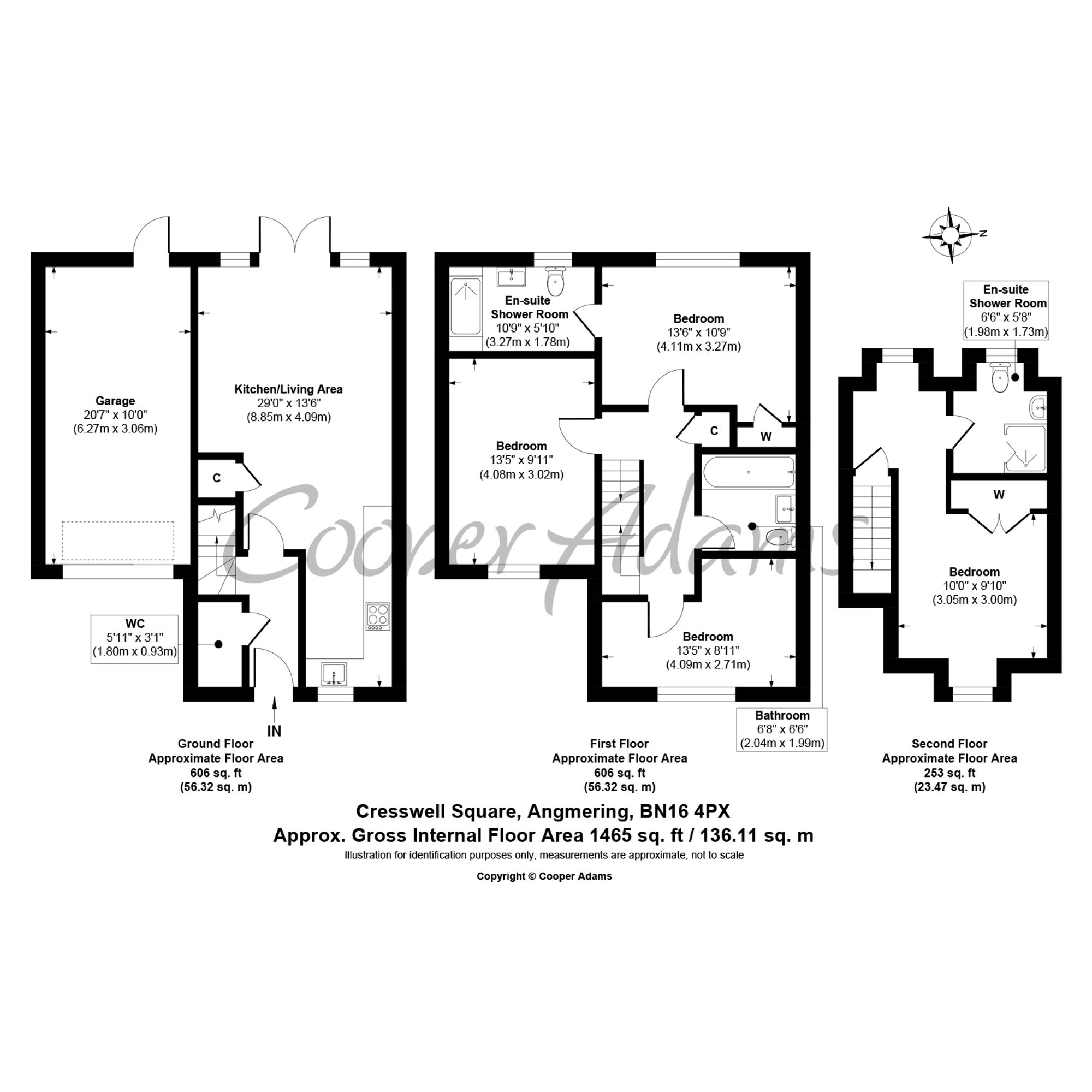 31 Cresswell Square, Littlehampton floorplan