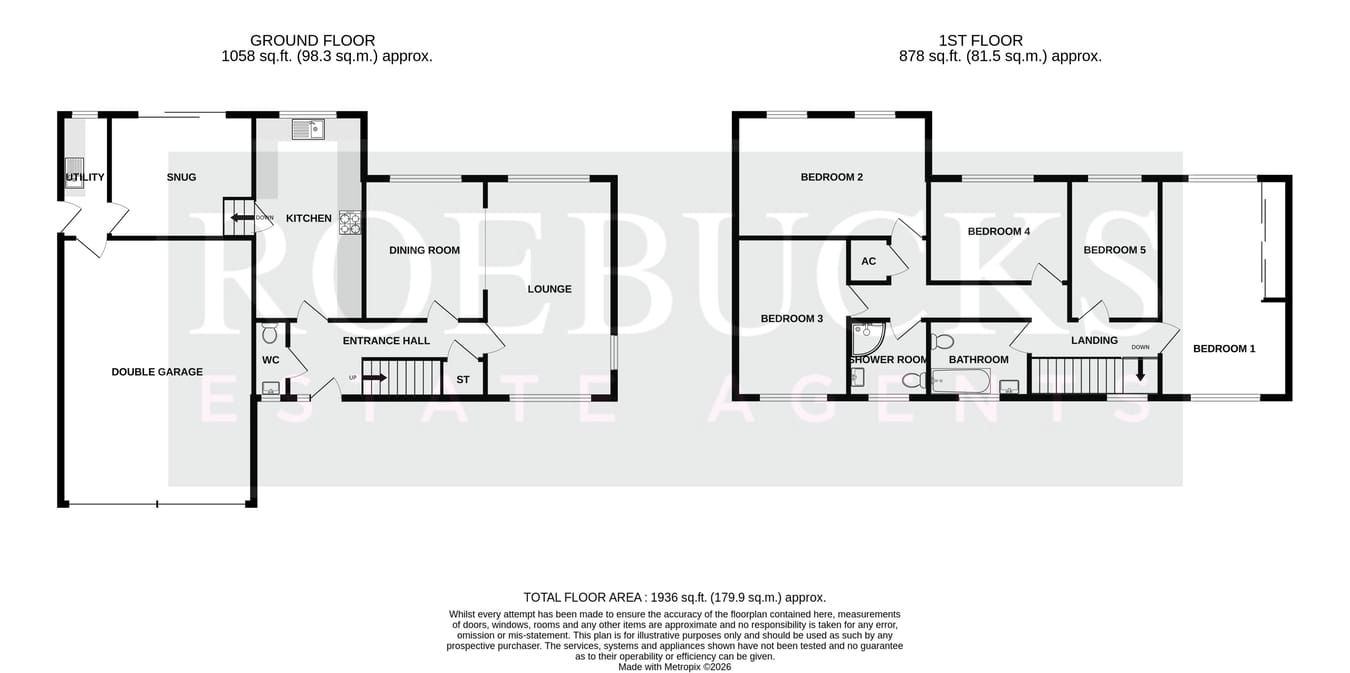 6, Willow Beck, Wakefield floorplan