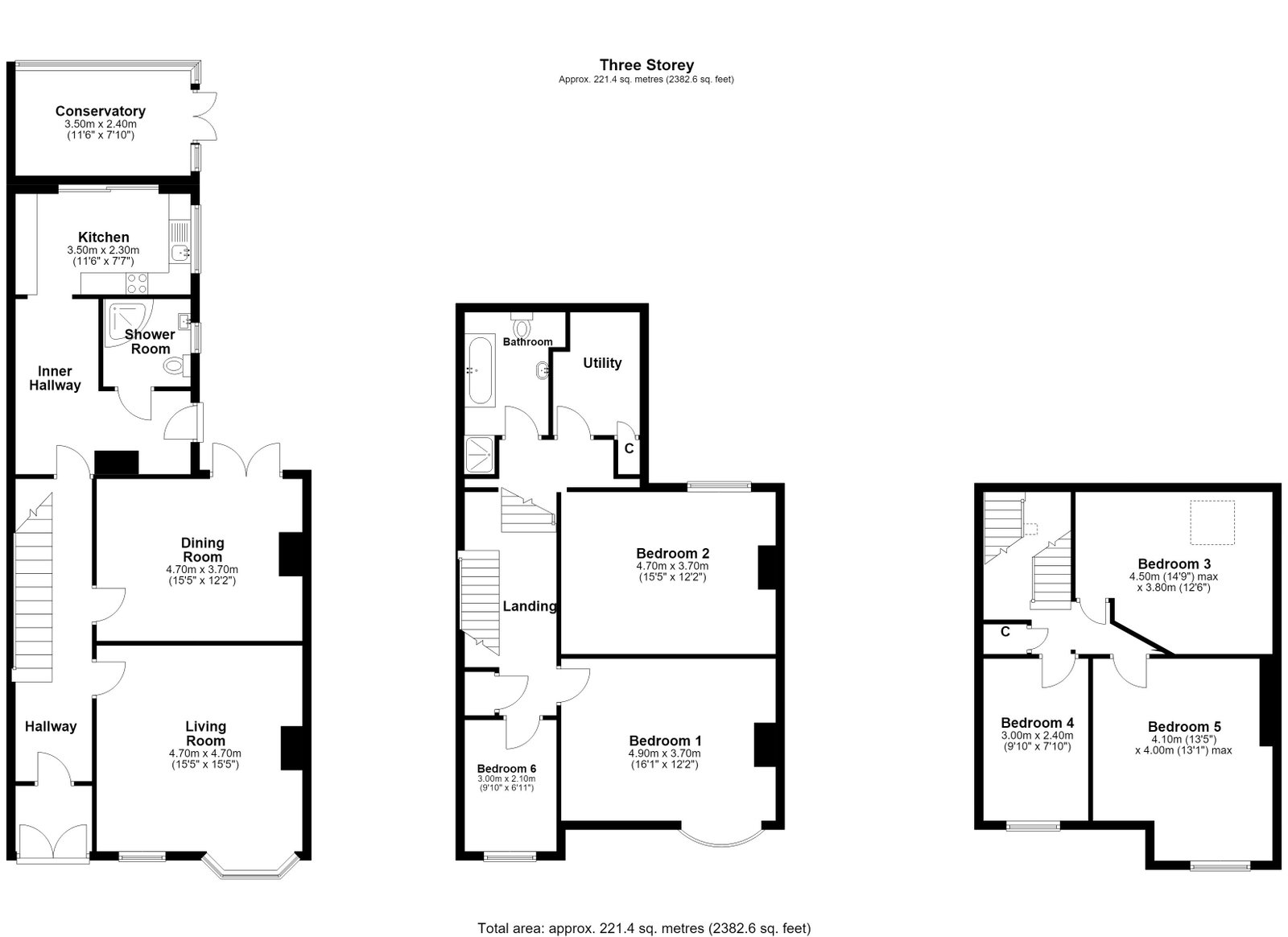 138, West Parade, Lincoln floorplan