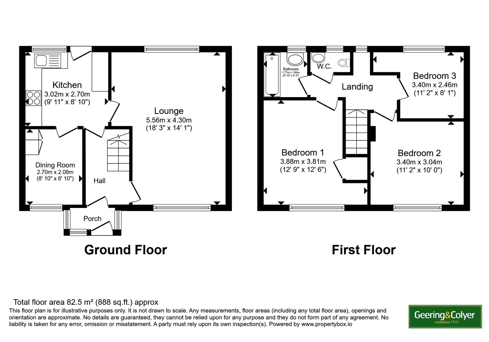 19, Westmorland Road, Kent floorplan