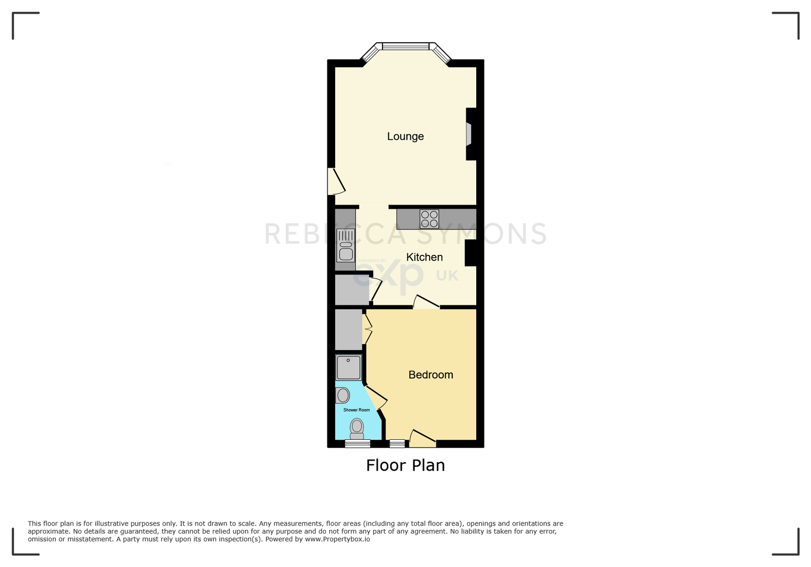 11,Flat D, Blenheim Road, Minehead floorplan