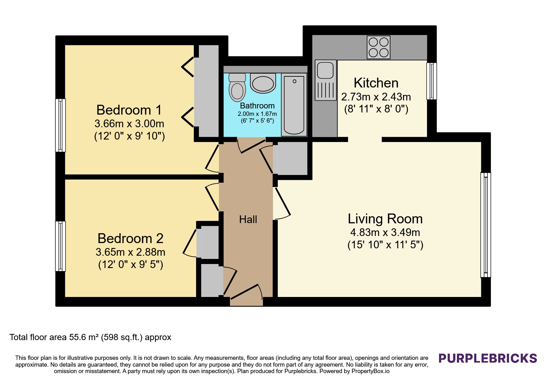 10, Simpson Square, Perth floorplan