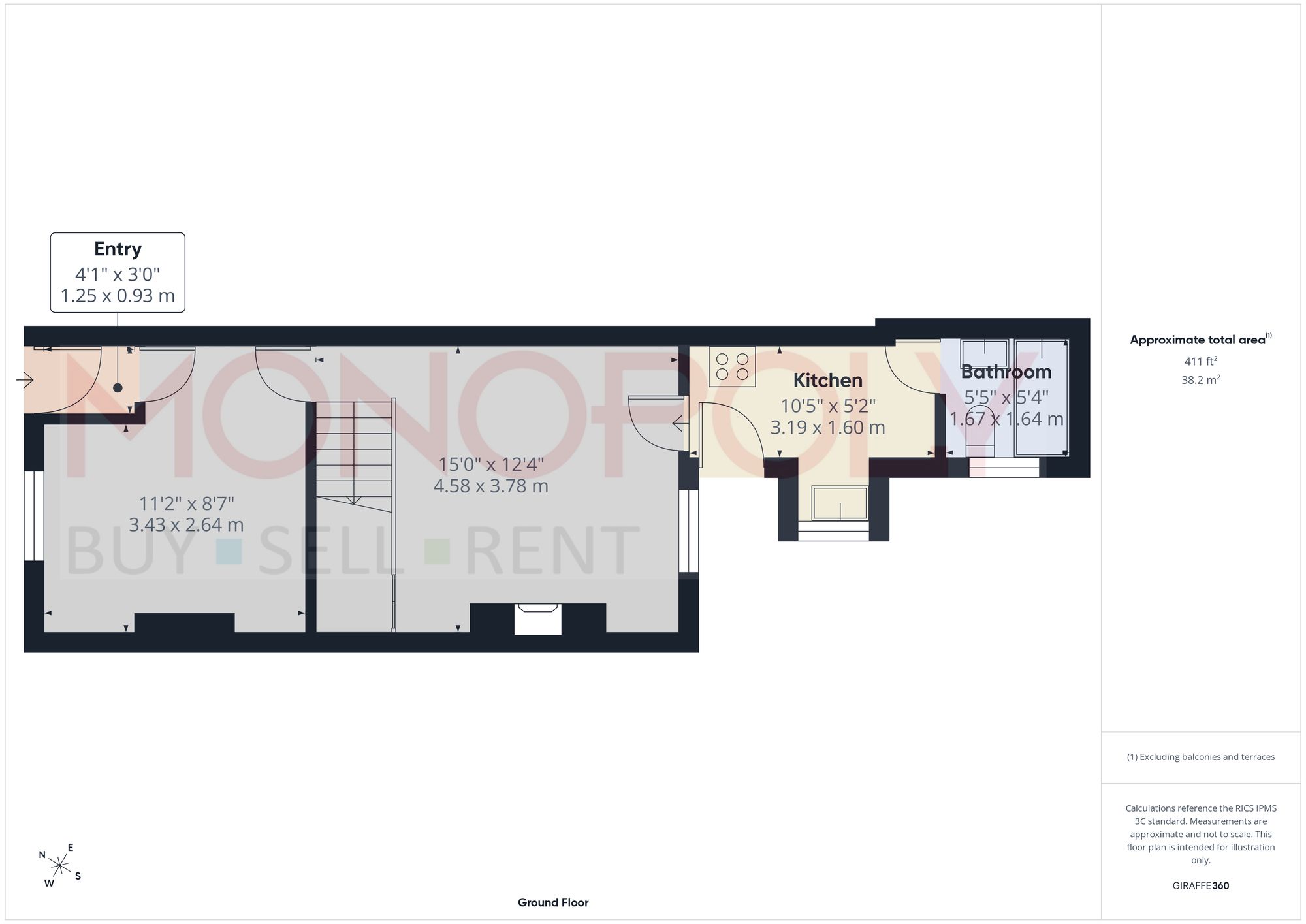 34 Edward Street, Wrexham floorplan