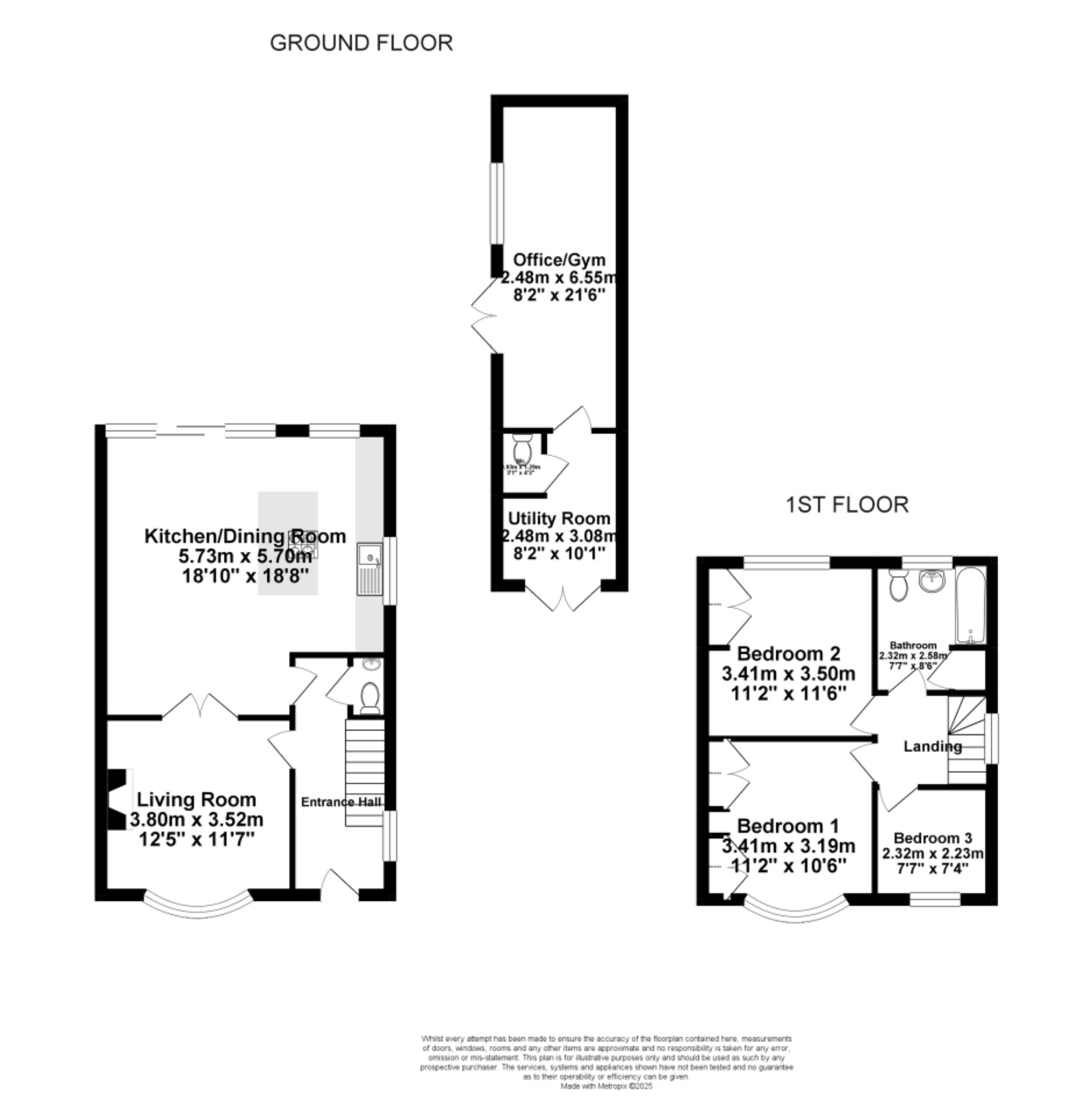 25 Quakers Road, Bristol floorplan