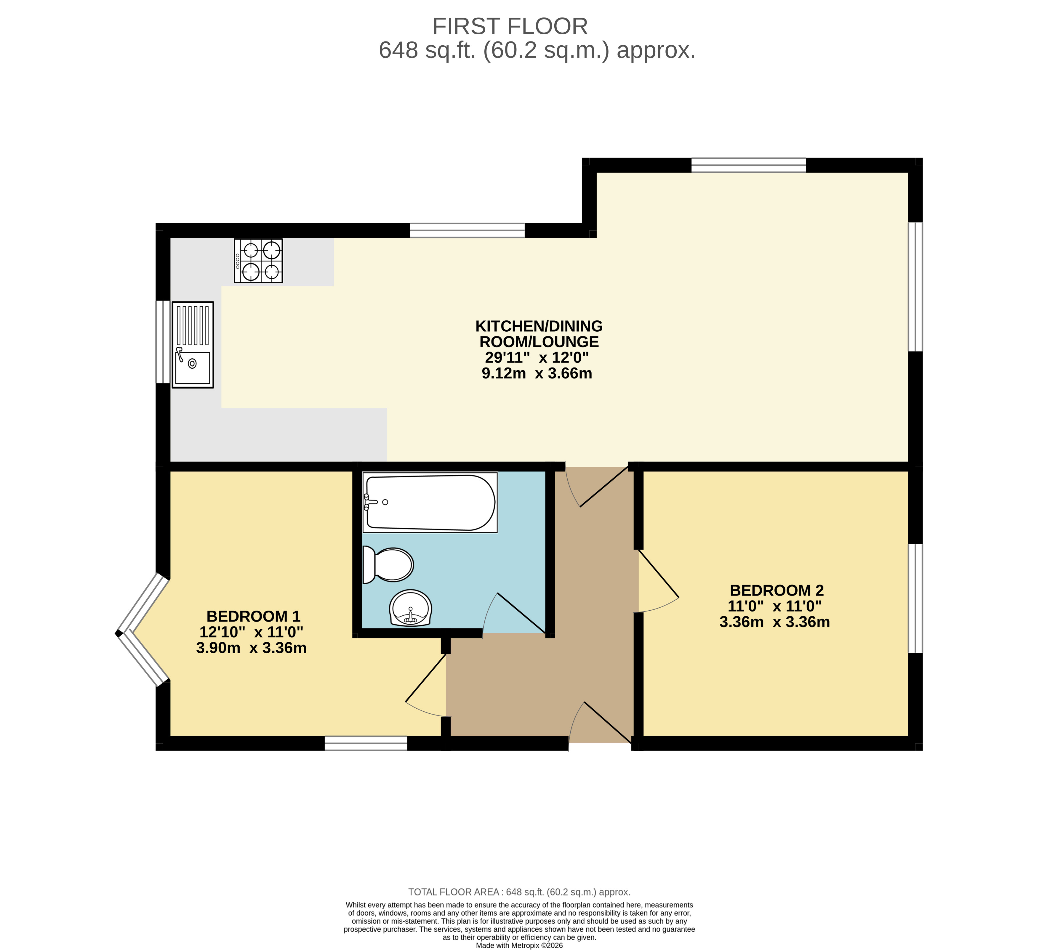 Falcon Mews, N E Lincs floorplan