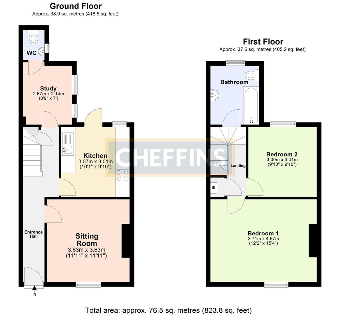 225, Victoria Road, Cambridge floorplan