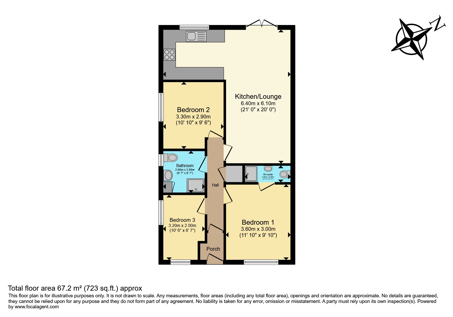 3, Canterbury Grove, Darlington floorplan