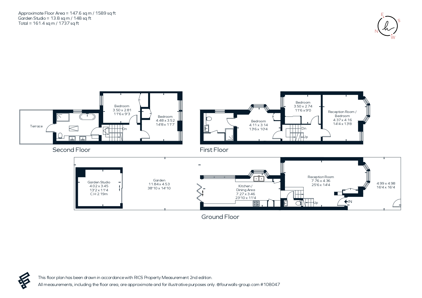 62, Ashburnham Place, London floorplan