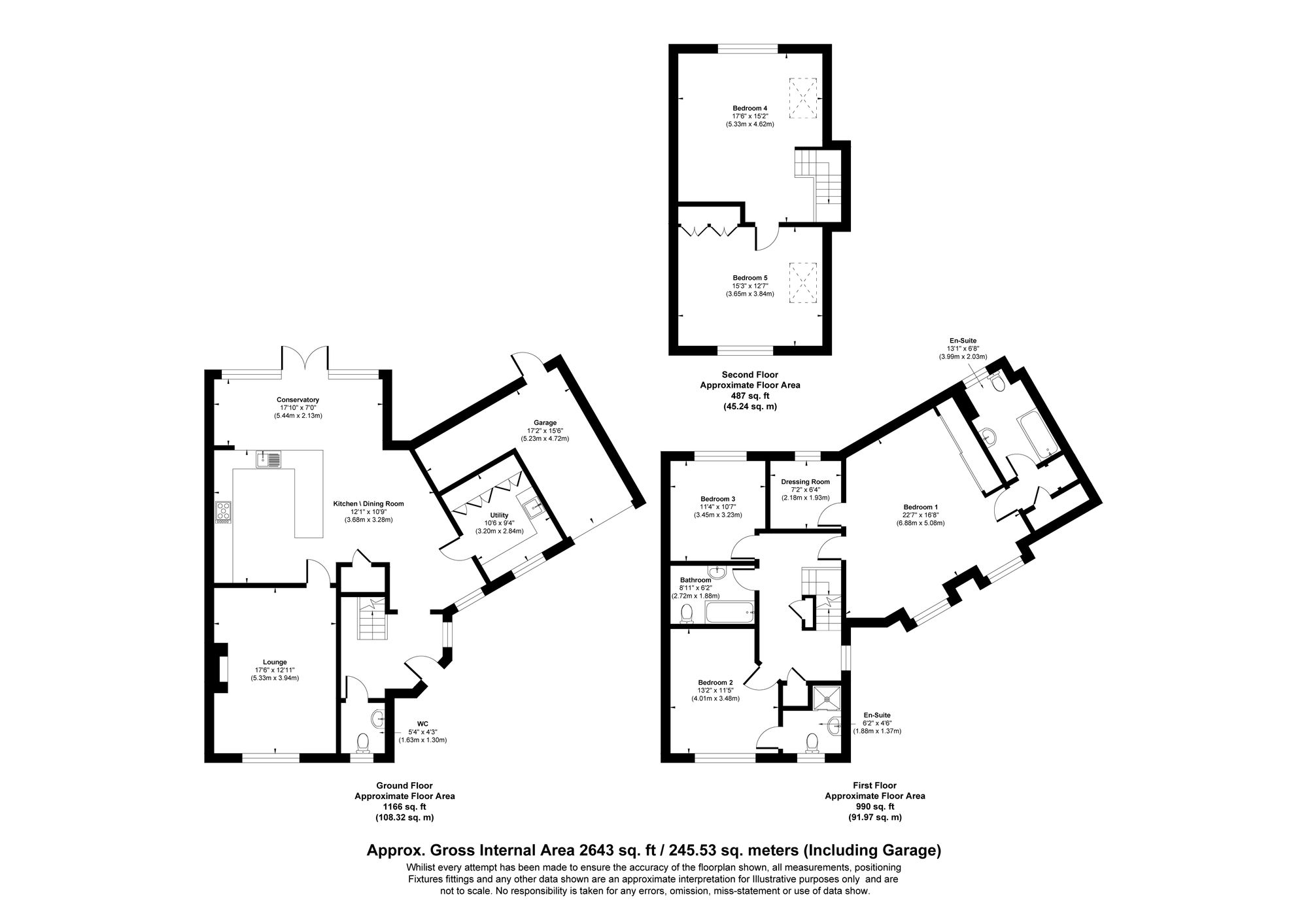 26 St. Aidans Drive, Widnes floorplan