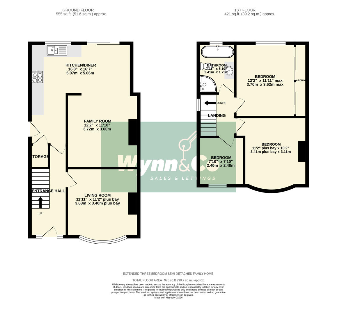 22, Belle Isle Avenue, Wakefield floorplan